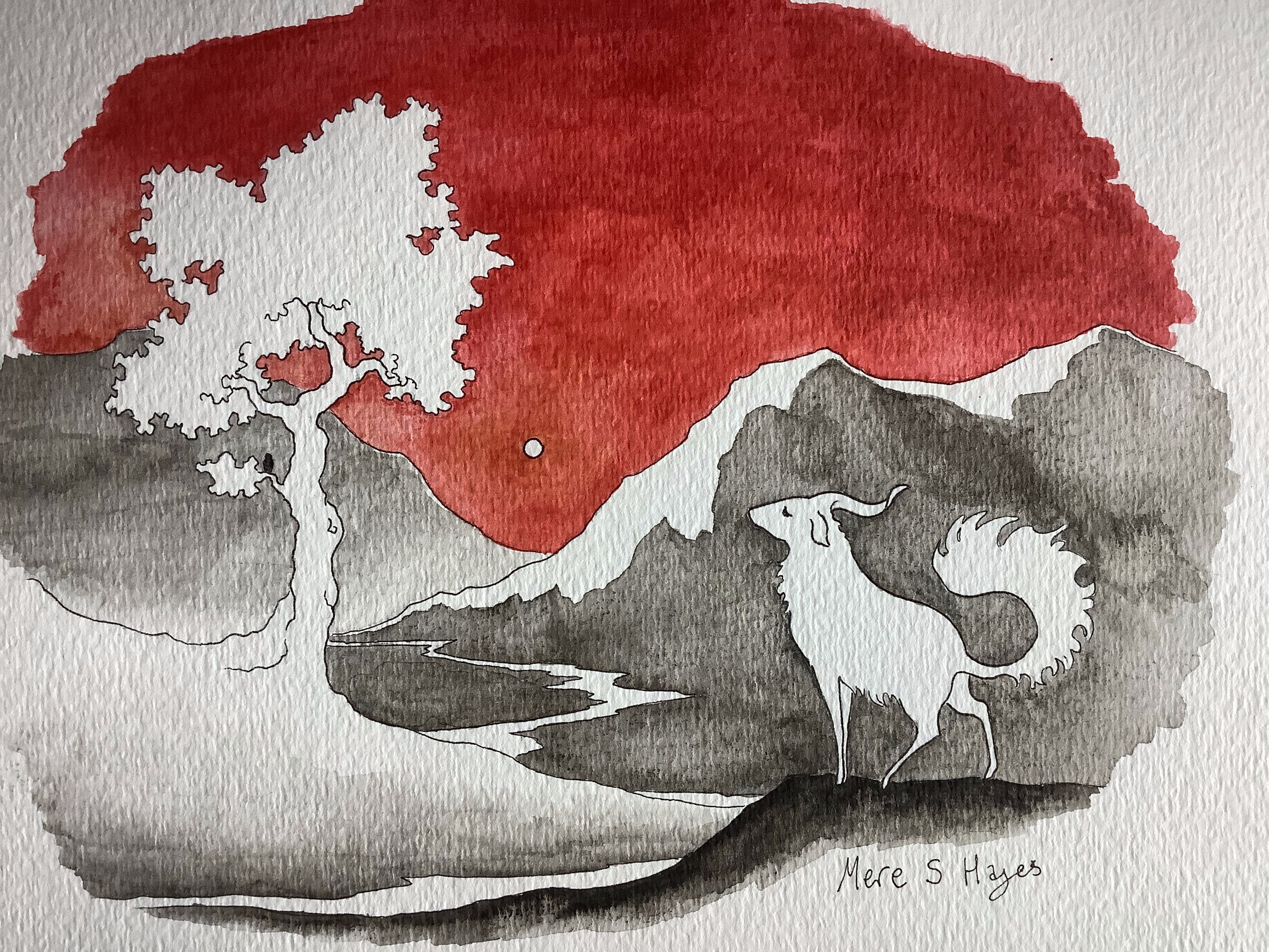 Cashmere Unicorn Watercolor