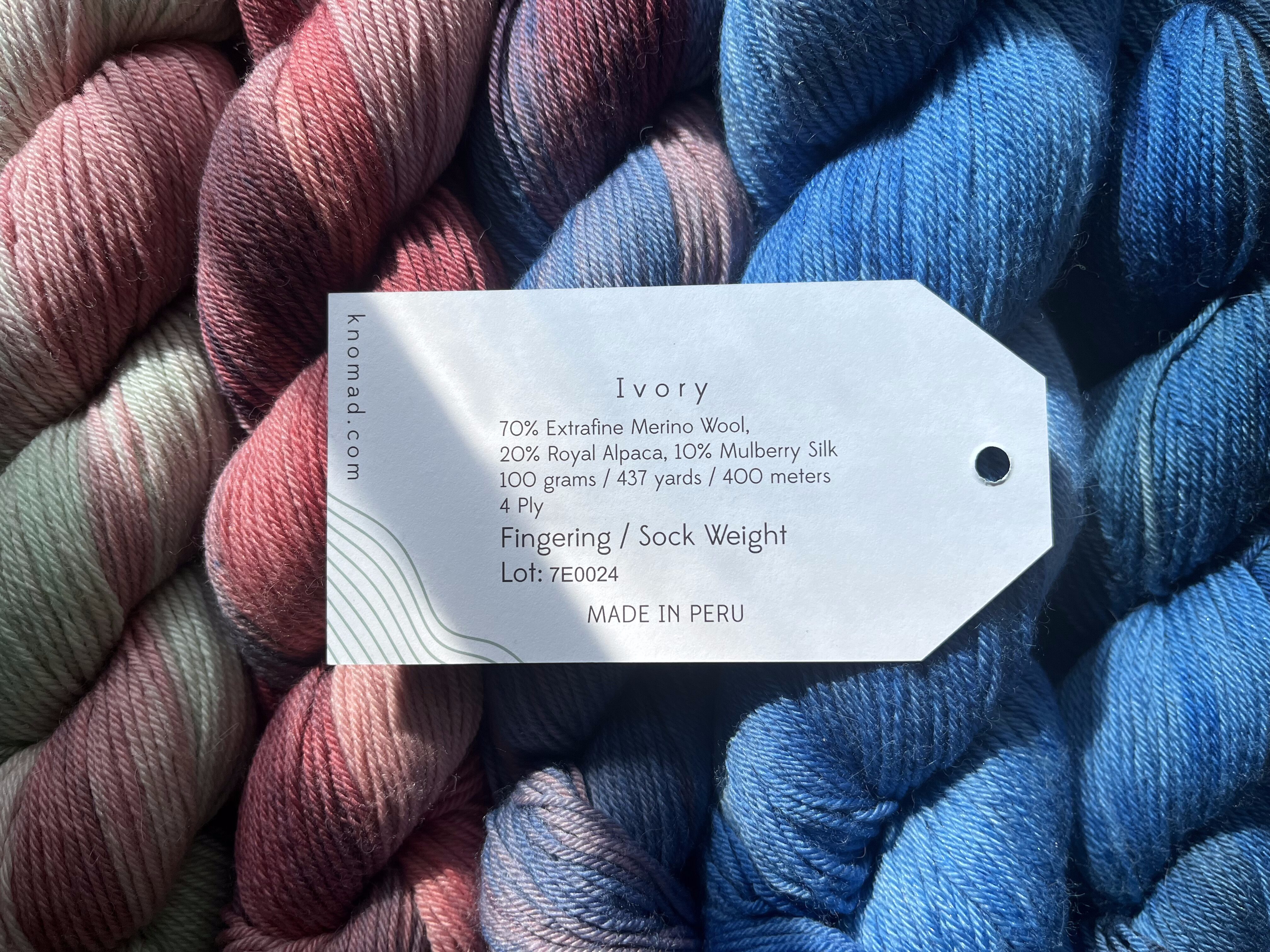 Ripening Blueberry Merino-Alpaca-Silk Fade Set
