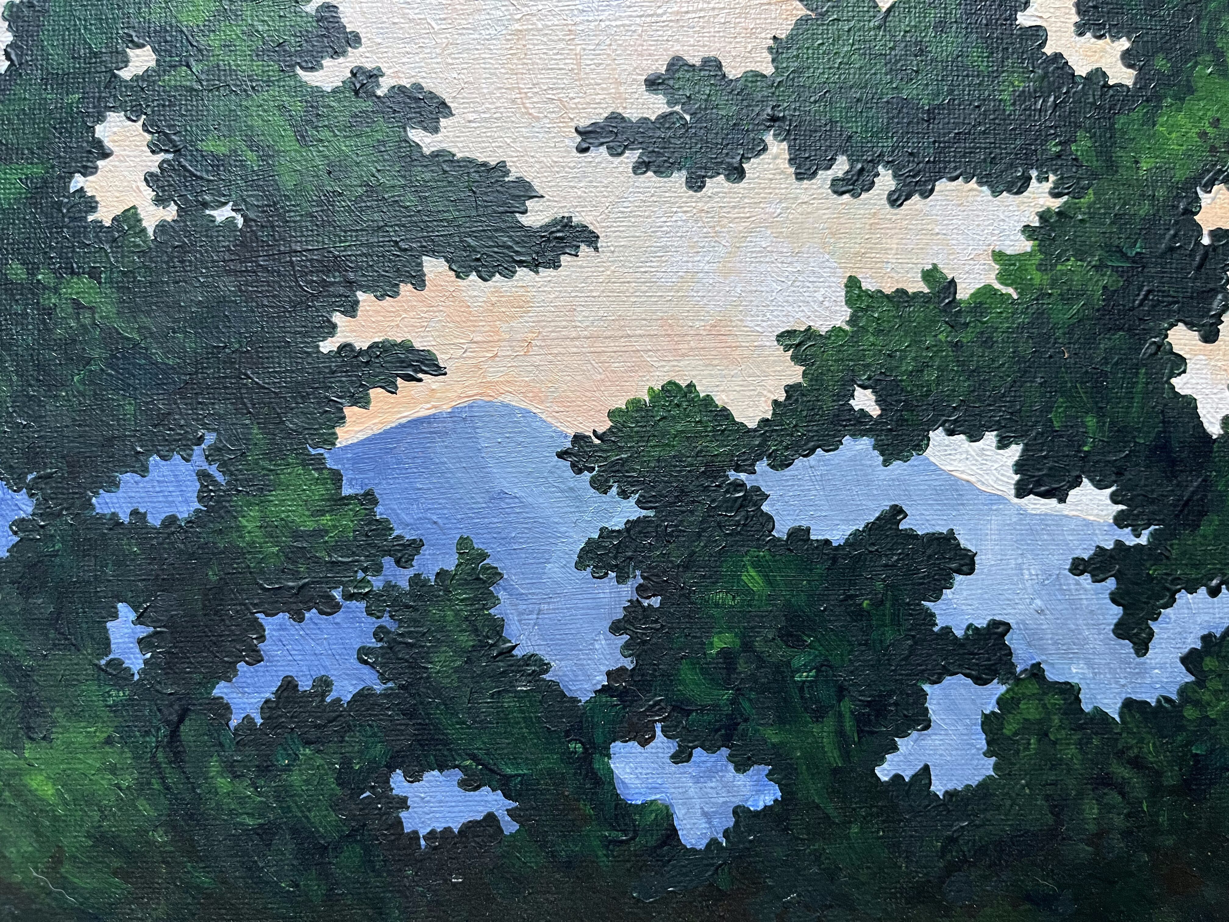 Appalachian View Acrylic Painting