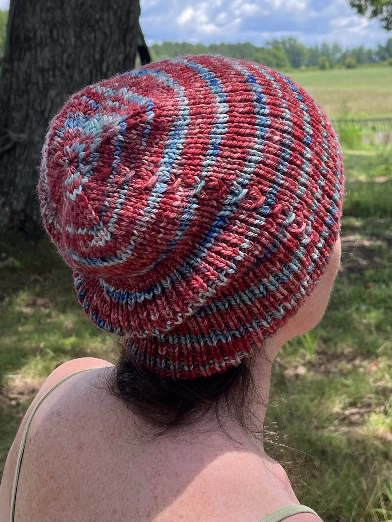 Cranberry Bog Beanie